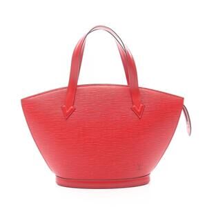 Louis Vuitton Saint Jacques Epi Leather Handbag Castilian Red